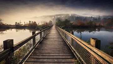 Landschap met brug van Mustafa Kurnaz