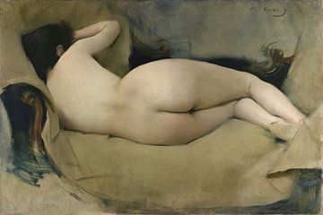 Female nude, Ramon Casas i Carbó