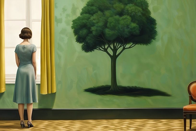 Surrealistische Malerei | Dali, Magrittte und Miro Stil von ARTEO Gemälde