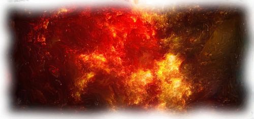 Abstract fantasy nebula galaxy