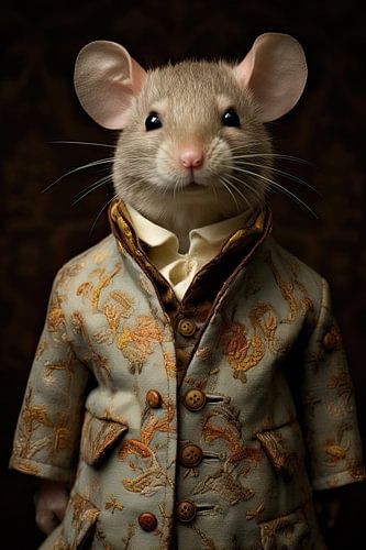 Maus in Kleidung von Wall Wonder