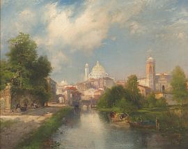 Thomas Moran~La ville de Mexico