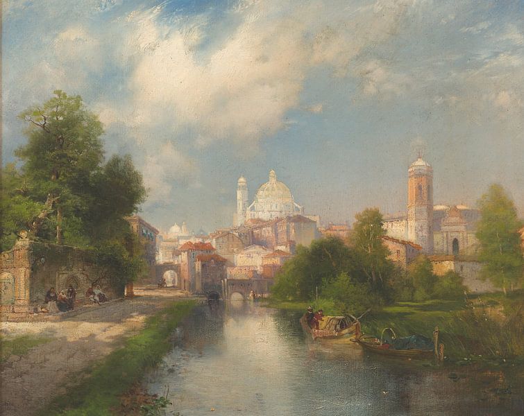 Thomas Moran~Die Stadt Mexiko von finemasterpiece