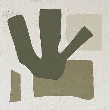 Olive green gesture