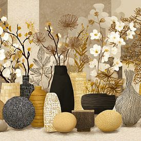 Vases et fleurs | Flower Vases sur Peintures accrocheuses