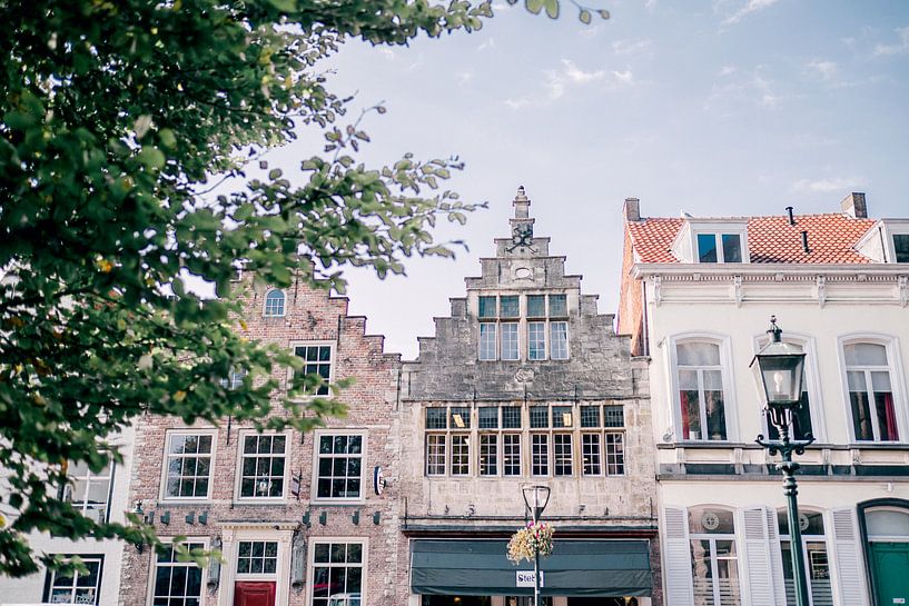 Fassaden in Hulst von Laura de Roeck
