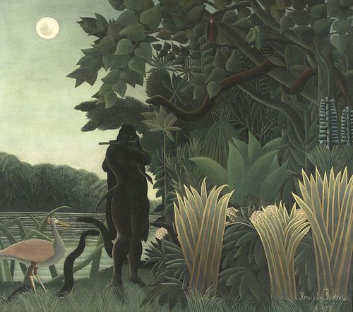 De slangenbezweerder, Henri Rousseau