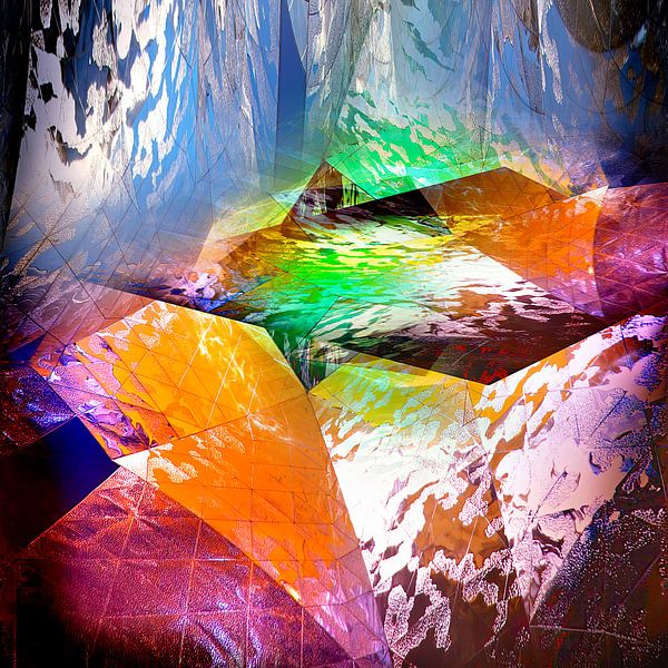 Paysage abstrait par Marlon Paul Bruin