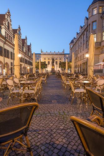 Leipzig in the evening