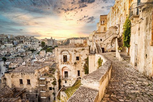 Vieille ville de Matera, Italie