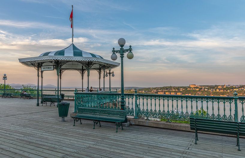 Quebec, Canada, the Dufferin terrace by Maarten Hoek