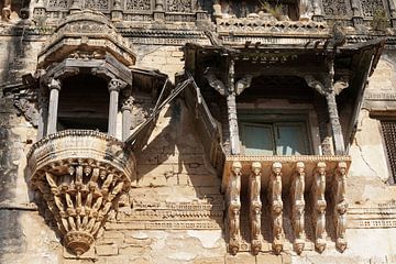 Relikte der Zeit im Prag Mahal, Bhuj von Frank Photos