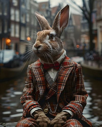 Lapin à Amsterdam