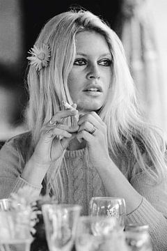 Brigitte Bardot at the aperitif