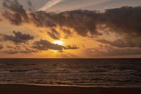 Sunset Castricum - Egmond above the North Sea