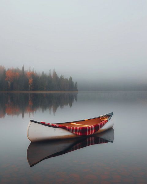 Boot, Wasser, klare Ruhe von fernlichtsicht