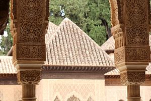 Palais Nasrides de l'Alhambra 6 sur Russell Hinckley