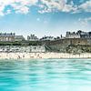 Strand van Saint Malo in Normandië van Lima Fotografie