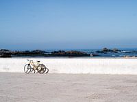 View from an abandoned bike on the boulevard in South Africa