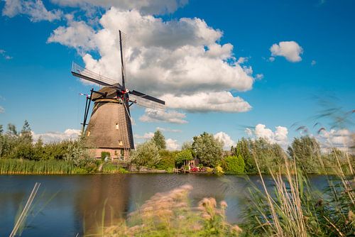 Dutch Mill at Kinderdijk
