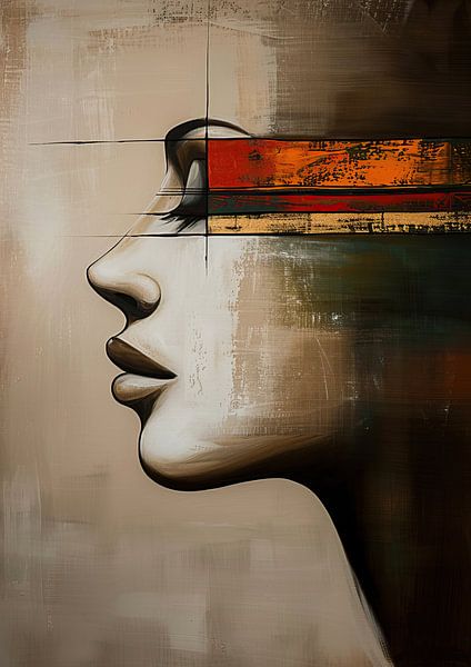 Femme abstraite par Art Merveilleux