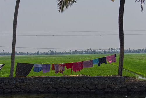 La région des lacs de Varkala