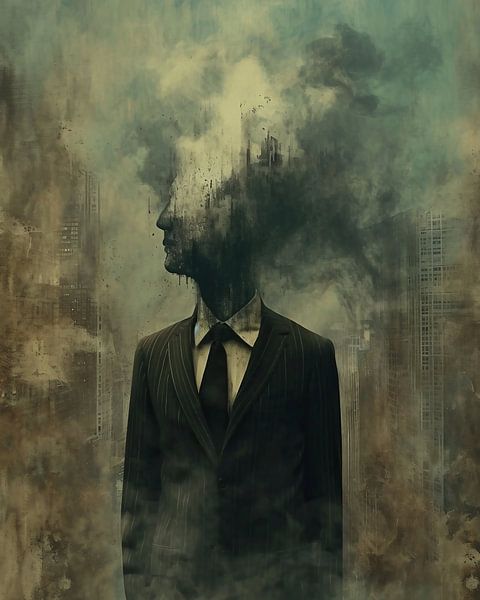 Puur surrealisme van fernlichtsicht