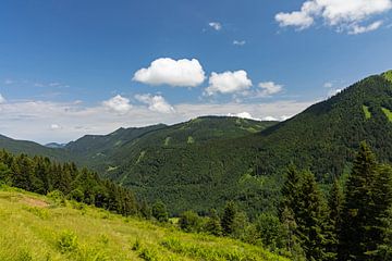 Landschap in de Alpen in het Salzburger Land van Alexander Ließ