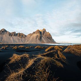 Vestrahorn black beach in Iceland by mitevisuals