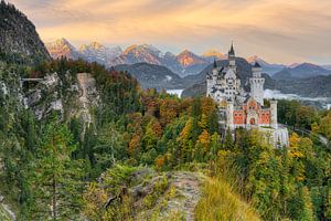 Schloss Neuschwanstein und Marienbrücke