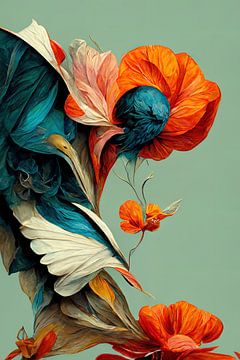 surreale Blüten II von Roy Lemme