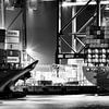 Häfen von Antwerpen (schwarz-weiß) von 2BHAPPY4EVER photography & art