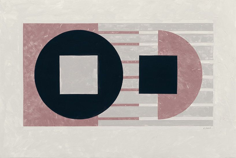 Laterally Speaking Mauve, Mike Schick by Wild Apple