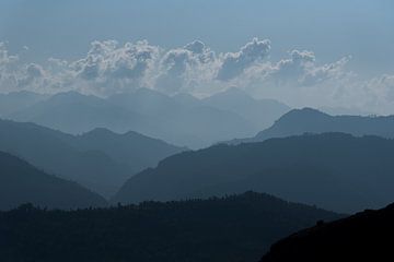 Blauer Himmel in den Himalayas | Nepal