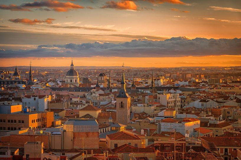 Madrid en or par Markus Stauffer