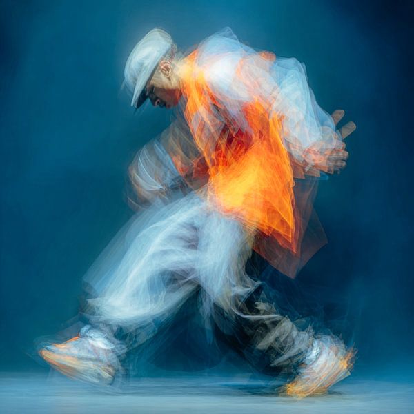 Blurry Hiphop van Ellen Novara-da Lima