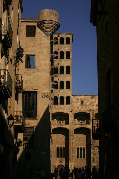 Straat in Barcelona par Tessa Louwerens