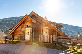 Ferienhaus in Kärnten bei Sonnenaufgang
