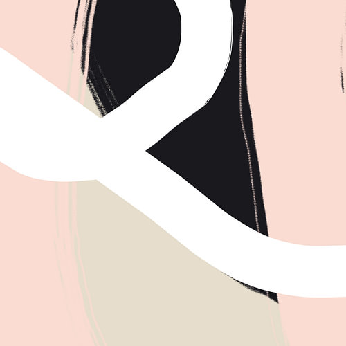 Scandinavian Abstract in Pastel Colors 002