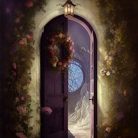 Mysterious door by Nicolette Vermeulen