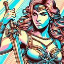 Warrior Amazons Beauty by A.D. Digital ART thumbnail
