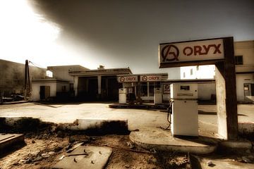 Tankstation Oryx van Frank Kanters
