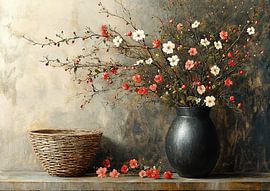 Blumen Stilleben Abstrakt