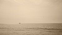Fischerboot an einem Sommertag