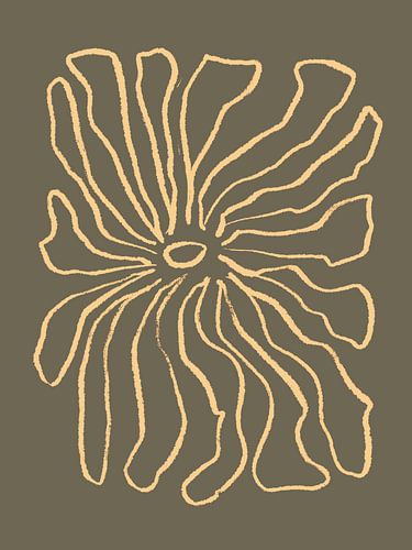 Illustration abstract bohemian