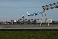 KLM plane takes off from Schiphol Airport by PixelPower thumbnail