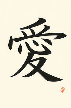 Zen - Ai - Japans symbool voor Liefde