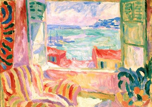 Henri Matisse: Open Window, Collioure, Fauvism, Colours by Niklas Maximilian