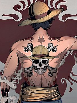 One Piece piraten is Monkey D Luffy manga en anime... van veronic salton