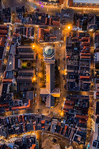 Peperbus Zwolle van boven
